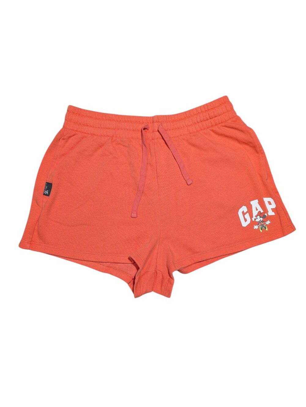 Gap X Disney Coral Minnie Sweat Shorts M